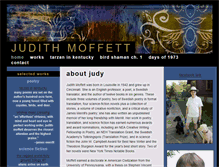 Tablet Screenshot of judithmoffett.com